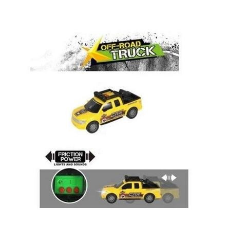 Mac Toys Auto se zvukem a světlem, žluté