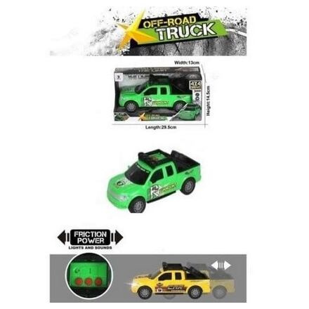 Mac Toys Auto se zvukem a světlem, zelené
