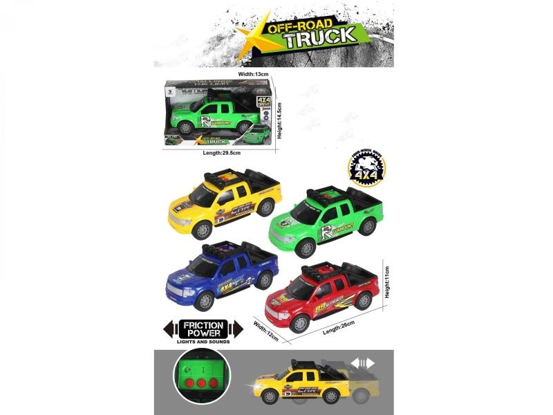 Mac Toys Auto se zvukem a světlem, zelené