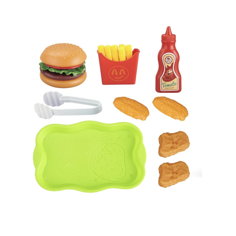 Sada potravin na hraní PLEJO - Hamburger