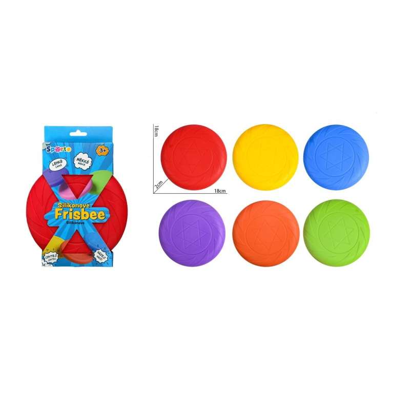 SPORTO Silikonové Frisbee, více druhů
