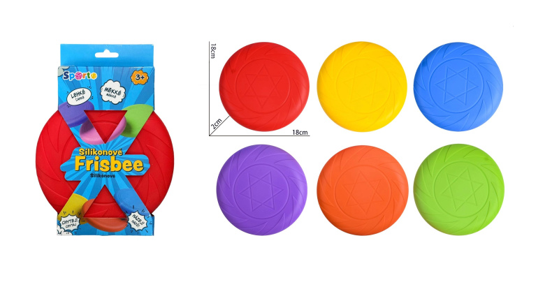 SPORTO Silikonové Frisbee, více druhů