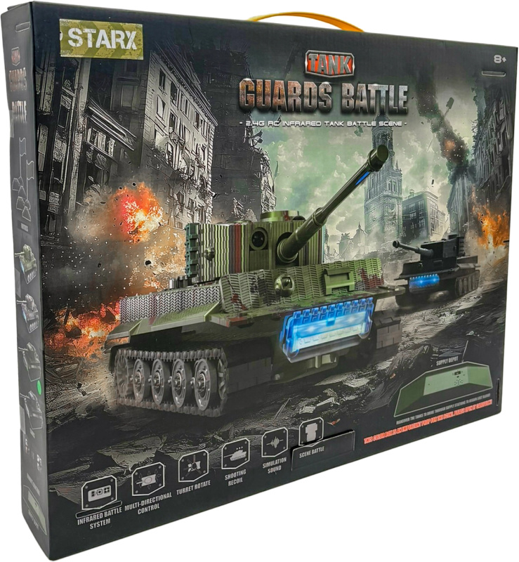 Starx rc tanková bitva 2,4ghz bitevní pole