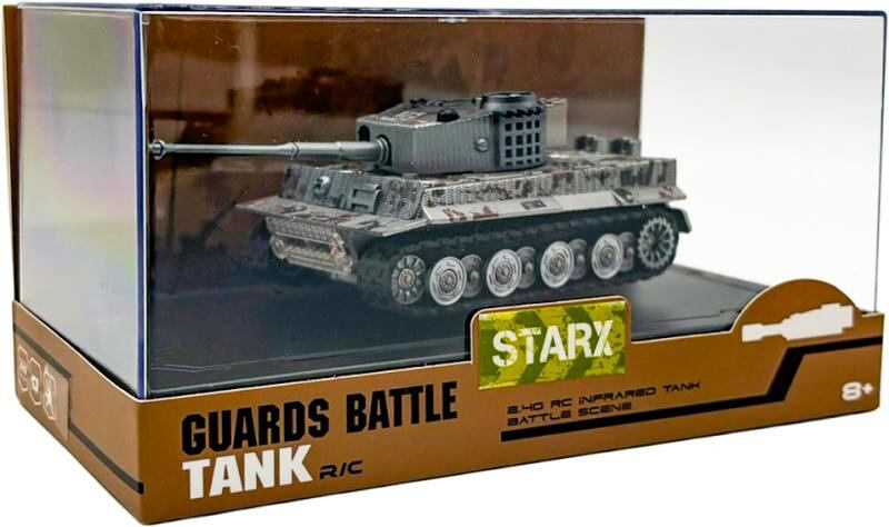 STARX 2,4 GHz RC tank šedý