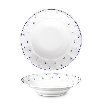 Talíř hluboký BEN VALB 24 cm porcelán 6 ks