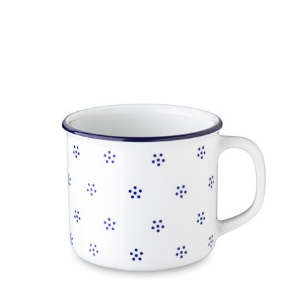 G.Benedikt Hrnek RETRO 350 ml modrý porcelán 1 ks