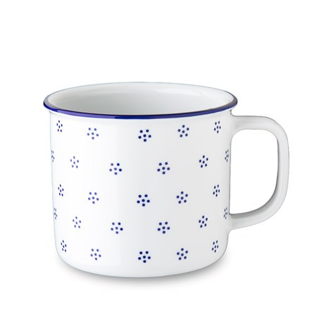 G.Benedikt Hrnek RETRO 750 ml modrý porcelán 1 ks