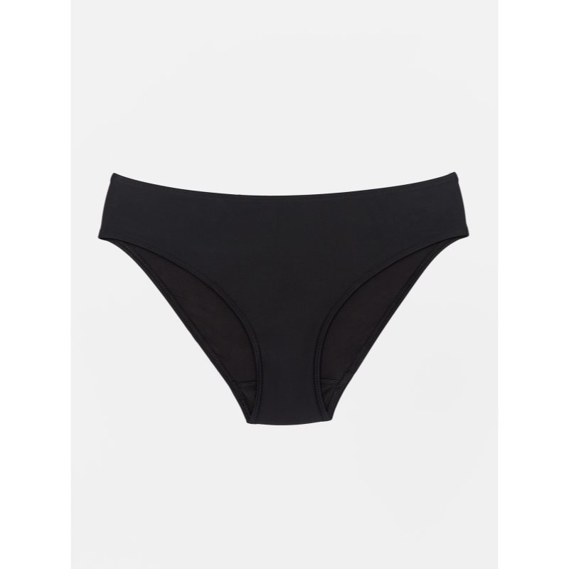 Snuggs Swimwear Recycled Nylon Light Black látkové menstruační kalhotky velikost M 1 ks