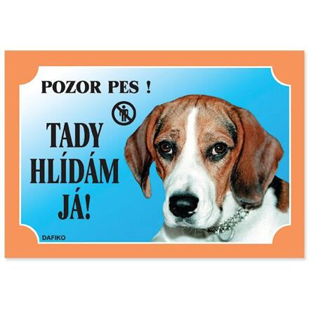 Tabulka DAFIKO bígl 1 ks