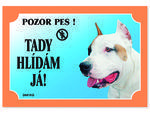 Tabulka DAFIKO americký staffordšírský terier 1 ks