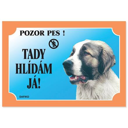Tabulka DAFIKO kavkazský ovčák 1 ks