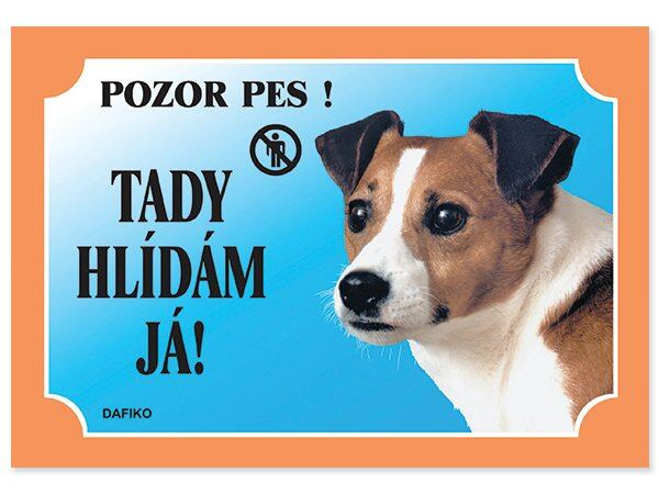Tabulka DAFIKO jack russel terier 1 ks