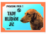 Tabulka DAFIKO jezevčík dlouhosrstý 1 ks