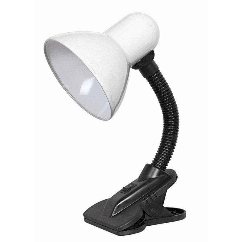 Top Light Stolní lampička s klipem 630 bílá