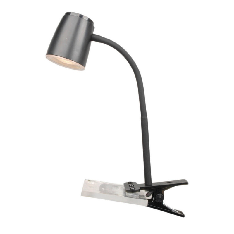 Top Light MIA KL LED stolní lampička s klipem černá