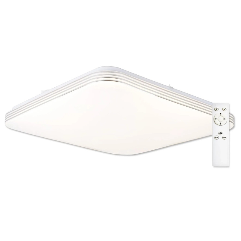 Top Light Stropní LED svítidlo Ocean HS RC 36W 3600lm 3000-6500K, 37,5 x 37,5 cm