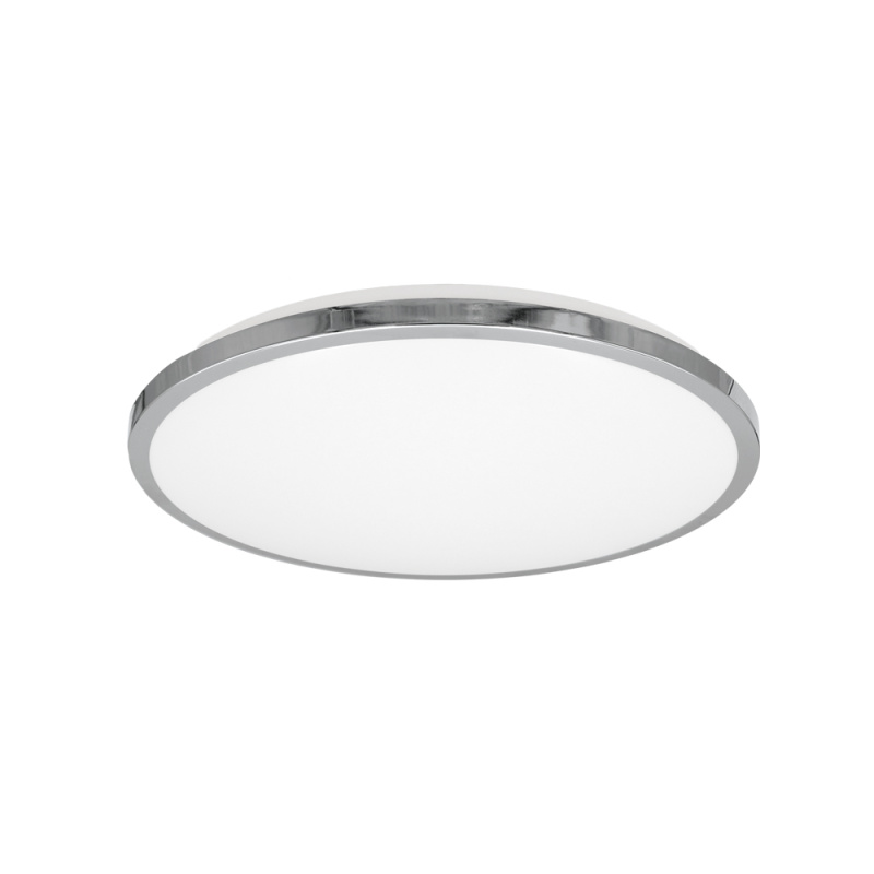 Top Light Koupelnové stropní LED svítidlo Silver KS CCT 10W IP44 1000lm pr. 29cm