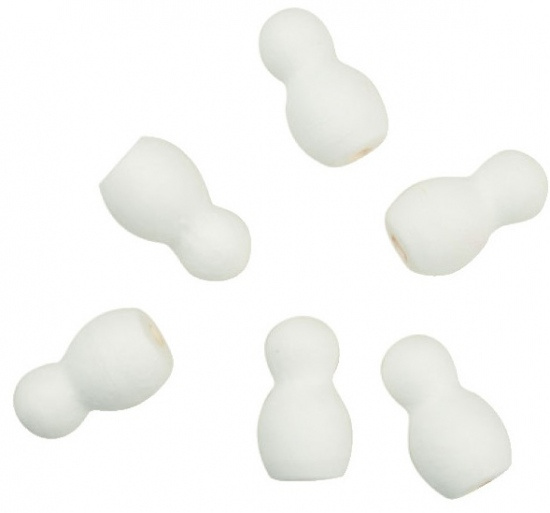 Figurky z buničiny k dekorování 4 cm, 6ks Anděl Přerov s.r.o.