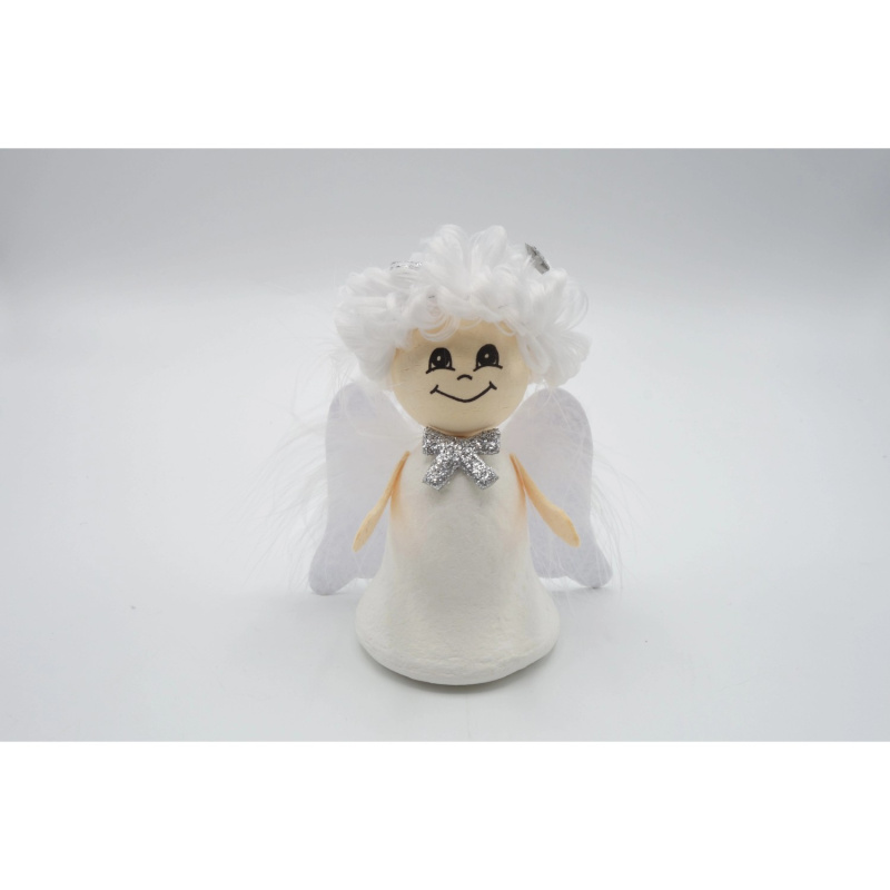 BD-Tova Figurka anděl se zvonkem, různé barvy, 1 ks, 11 cm