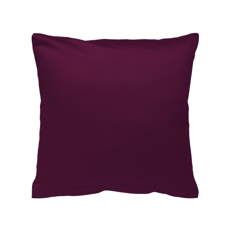 SCANquilt povlak SATÉN COLOR vínová 40 x 40 cm