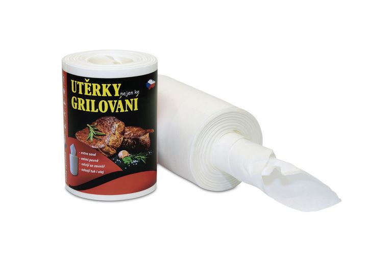 Grilovací utěrky 1 vrstvé - 17 cm, opakované použití