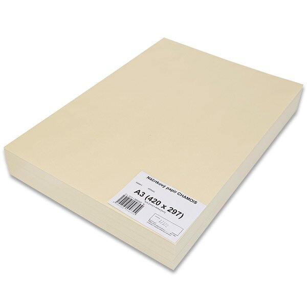Náčrtníkový papír Chamois A3 - 80 g, 500 listů