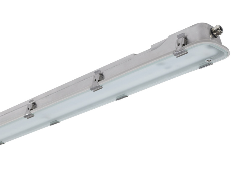 Svítidlo průmyslové TREVOS PERUN SLIM 1.4ft, 6400 lm, IP65, 4000 K