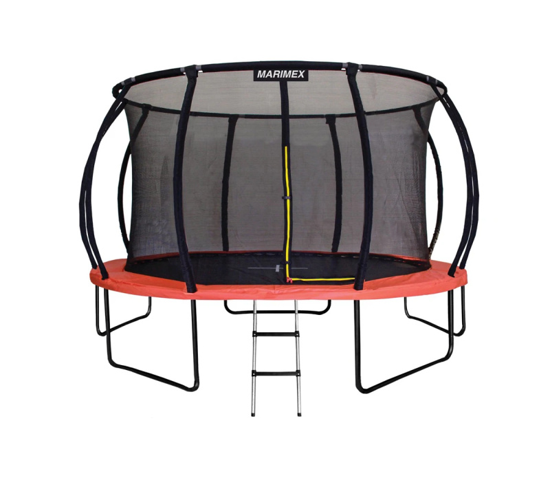 MARIMEX Trampolína Premium + ochranná síť + schůdky, 457 cm