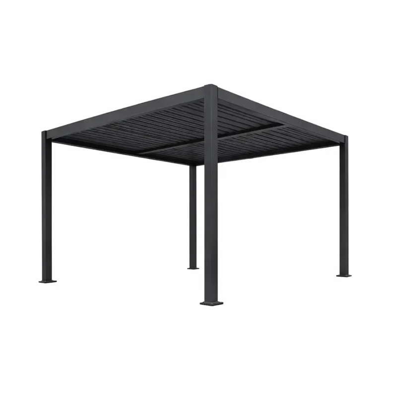 MARIMEX Pergola bioklimatická hliník, antracitová, 3 x 3 m