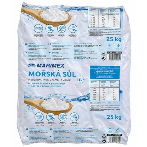 MARIMEX Mořská sůl, 25 kg