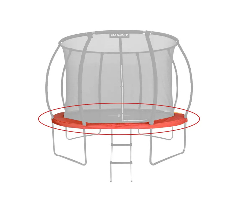 Marimex Premium kryt pružin na trampolínu 457 cm oranžová