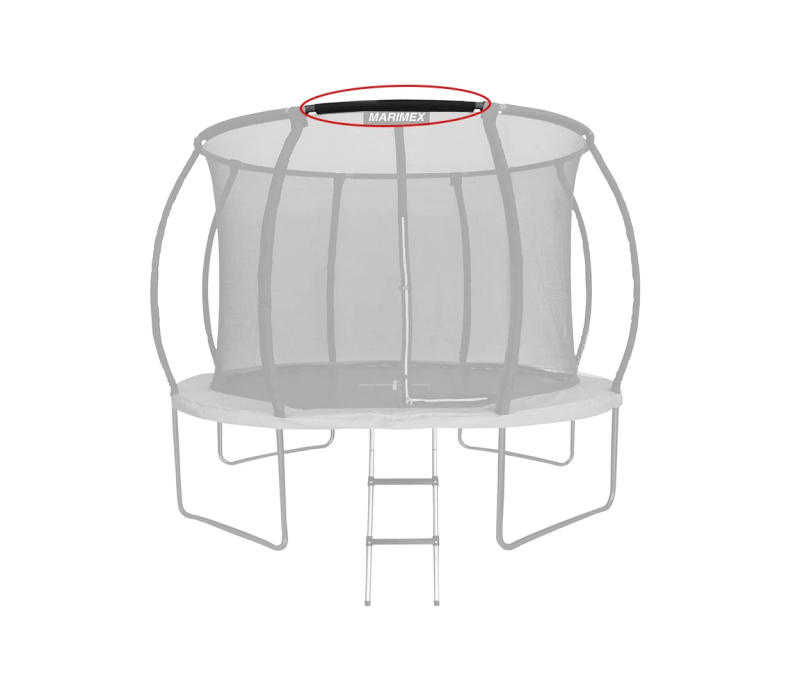 Marimex Náhradní tyč obruče pro trampolínu 457 cm Premium - 125,5 cm
