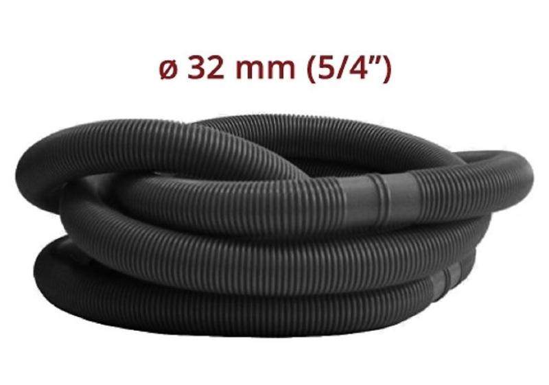 Bazénová hadice ø 32 mm 5x1 m černá
