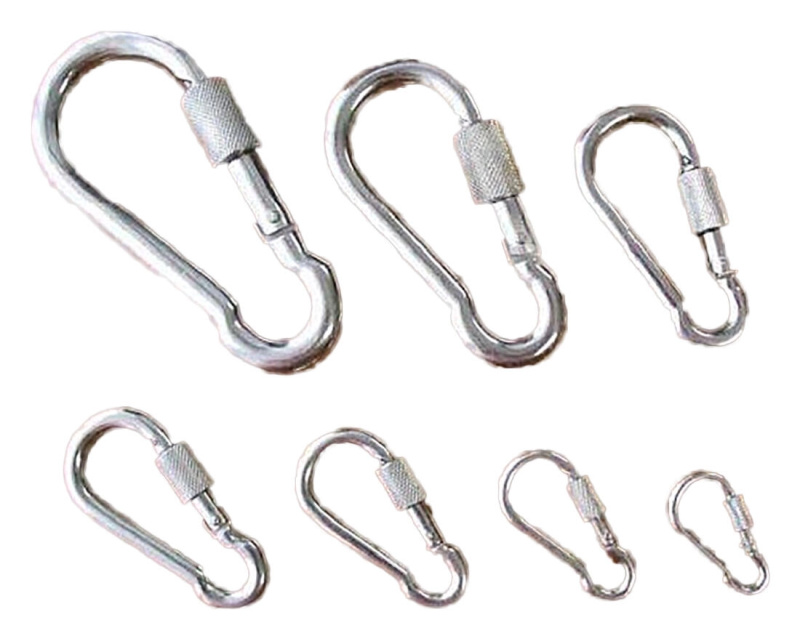 Febo karabina s maticí 100 mm Zn 350kg 5 ks