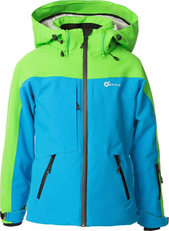Pánská lyžařská bunda O'STYLE Lautus II modrozelená Velikost: 2XL