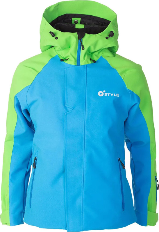 Pánská lyžařská bunda O'STYLE Club modrozelená Velikost: 2XL