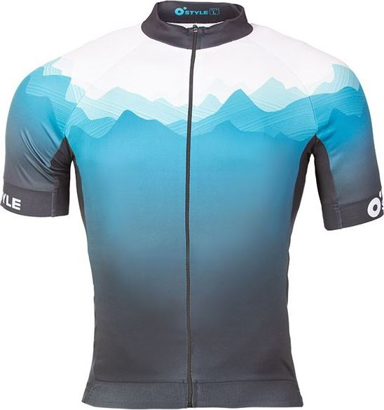 Pánský cyklodres O'STYLE Horyzont Race černý Velikost: M