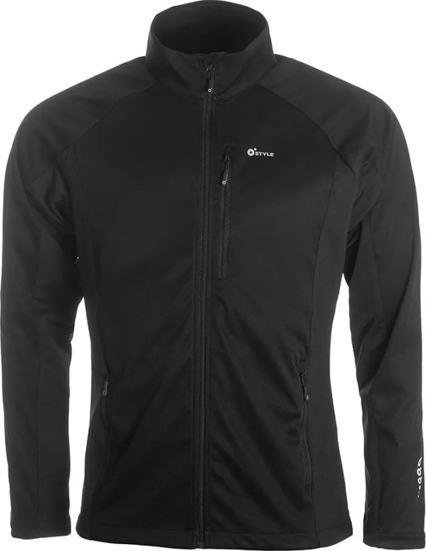 Pánská hybridní bunda na běžky O'STYLE Kirk černá Velikost: 2XL