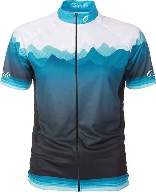 Dámský cyklodres O'STYLE Horyzont Hobby černomodrý Velikost: 34