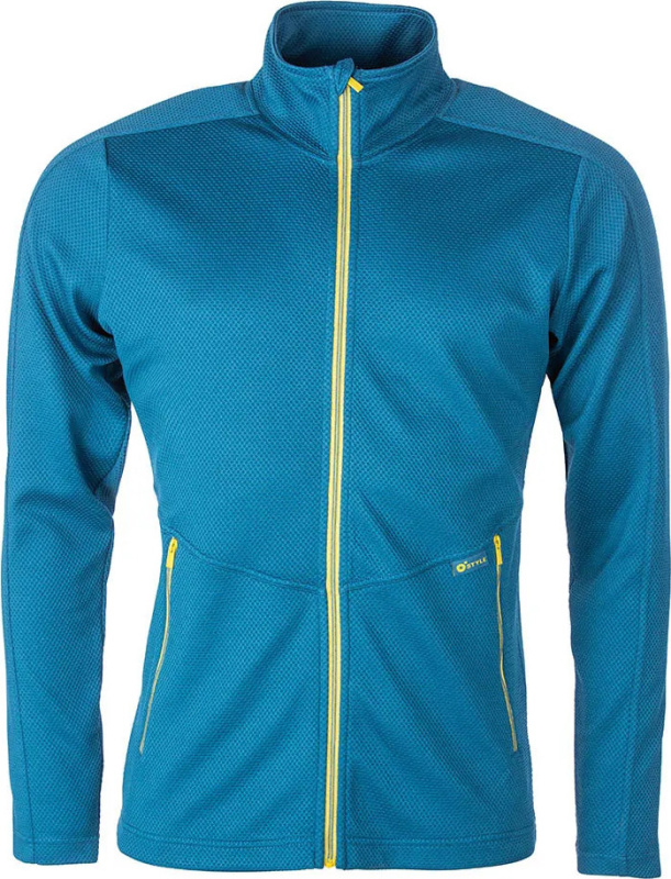 Pánská sportovní mikina O'STYLE Cedric modrá Velikost: 2XL