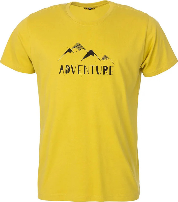 Chlapecké bavlněné triko O'STYLE Adventure II žluté Velikost: 12/XXS