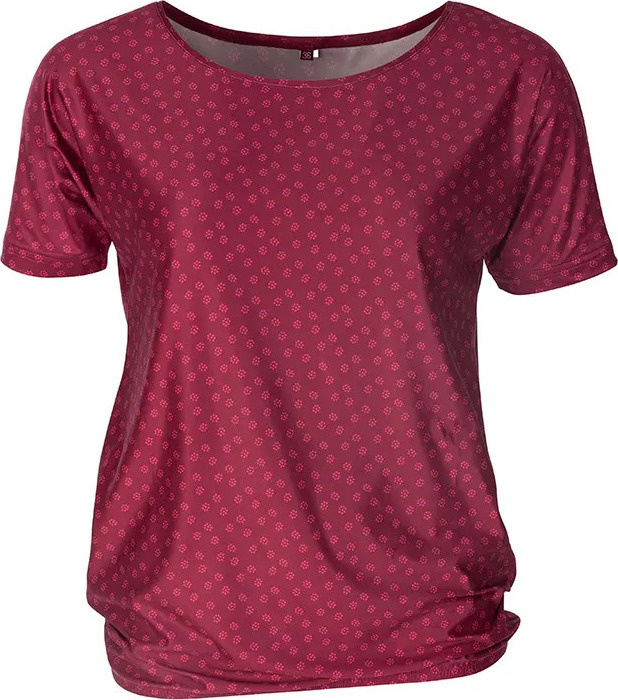 Dámské funkční triko O'STYLE Dakota vínové Velikost: 42