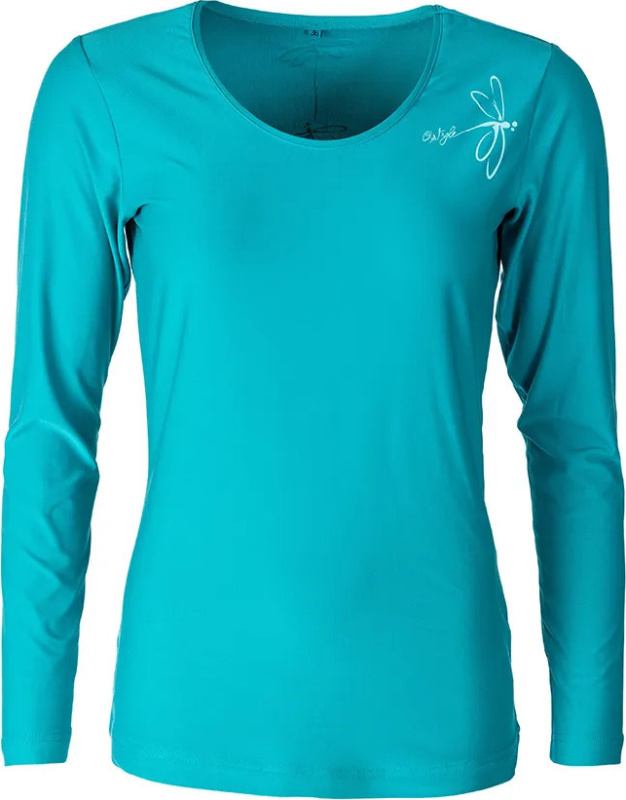 Dámské funkční triko O'Style Iris II tyrkysové - 44 Velikost: 46