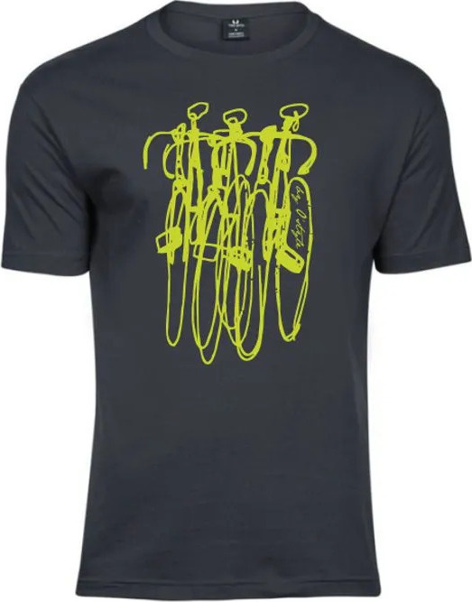 Pánské cyklistické triko O'STYLE 3Cyklo šedé Velikost: 3XL