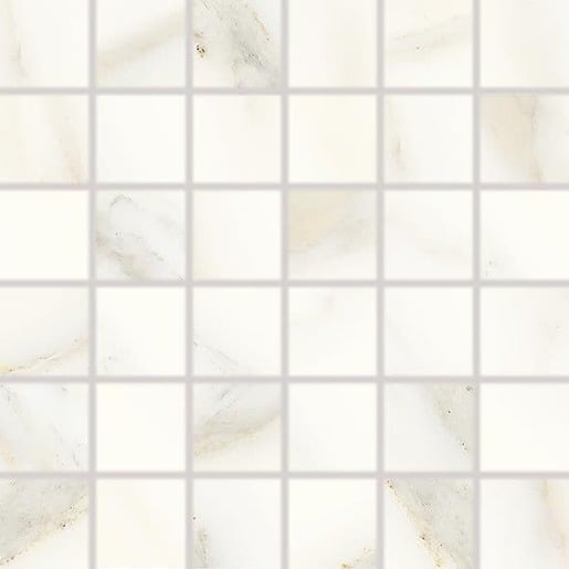 Mozaika Rako Cava bílá 30x30 cm mat WDM05730.1