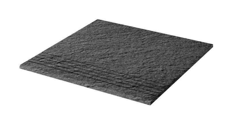 Schodovka Rako Taurus Granit 30×30 cm 65 Antracit TCV34065