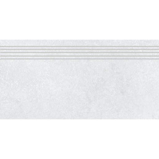 Schodovka Fineza Abe světle šedá 30x60 cm mat SCABE36LGRR