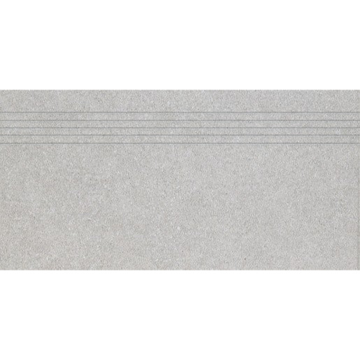 Schodovka Rako Block světle šedá 30x60 cm mat DCPSR780.1