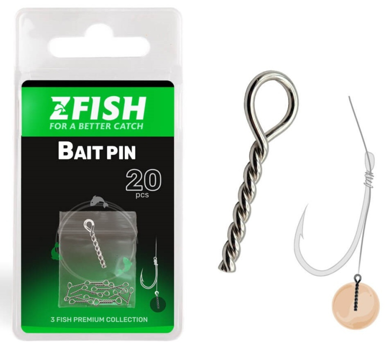 Zfish nástrahový trn bait pin 20 ks - 6 mm