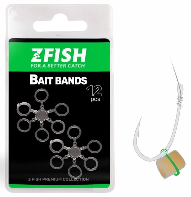 Zfish kroužek nástrahový bait bands - 8 mm